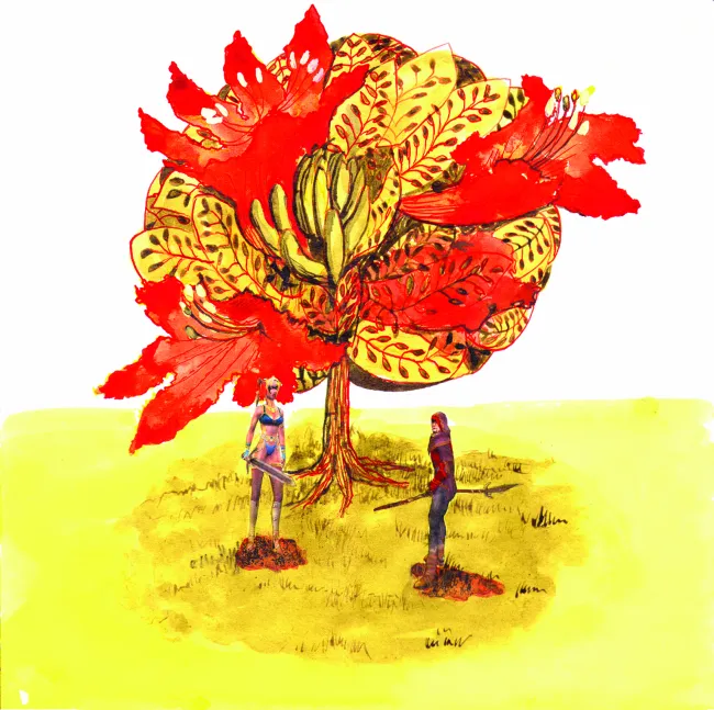 Eva & Adam - Collage