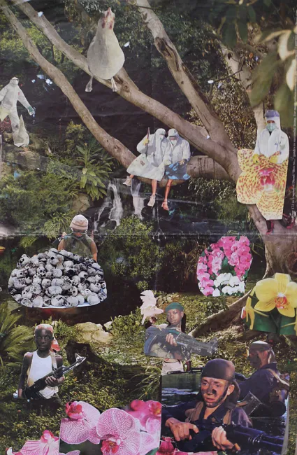 Paradies - Collage
